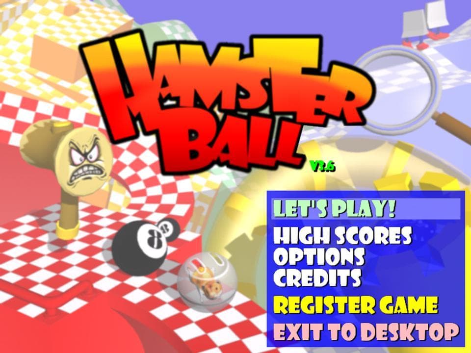 تصویر بازی سرگرم کننده توپ همستر Hamster Ball 3.6
