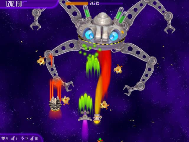 تصویر بازی مرغ ها Chicken Invaders 4 The Ultimate Omelett