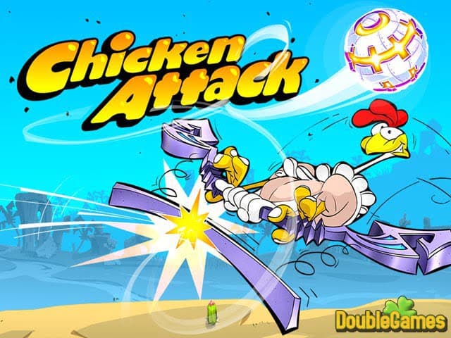 تصویر بازی حمله مرغ ها Chicken Attack Deluxe PC