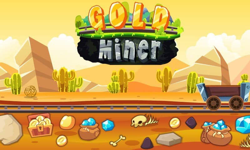 تصویر دانلود بازی کم حجم و کامل Gold Miner