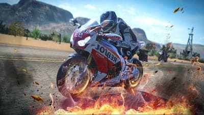 تصویر بازی کم حجم و جذاب موتور سواری Moto Racing