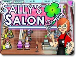 تصویر تجربه مدیریت آرایشگاه در بازی کم حجم Sallys Salon