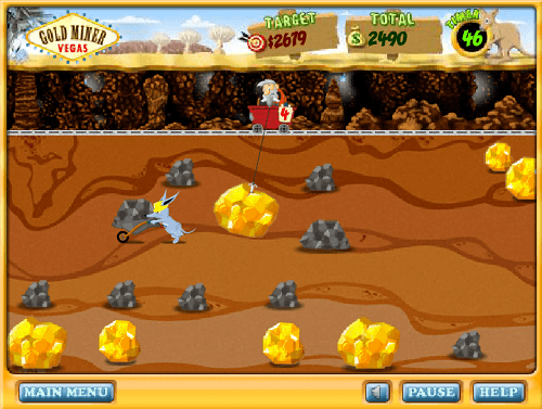 تصویر بازی آنلاین و سرگرم کننده Gold Miner