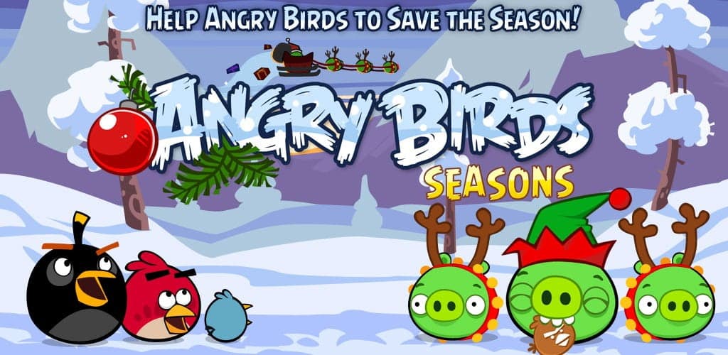تصویر دانلود بازی پرندگان عصبانی Angry Birds Seasons 2.1.0