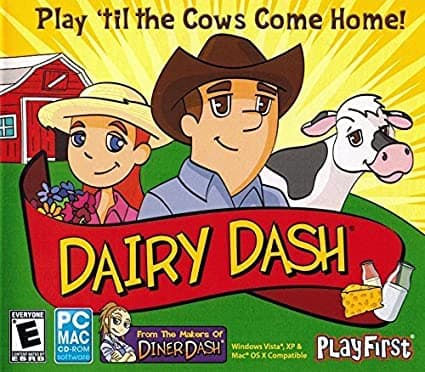 تصویر تولید لبنیات و مزرعه داری در بازی Dairy Dash