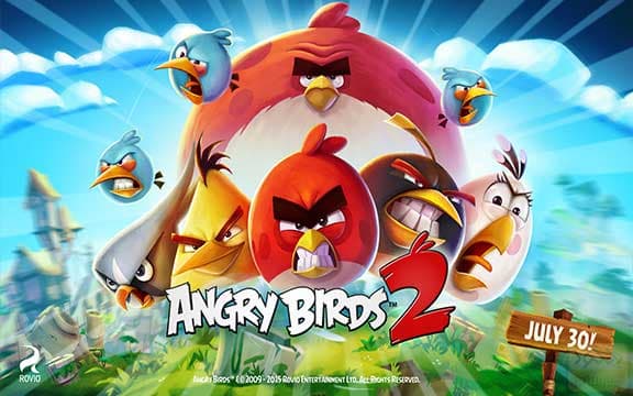 تصویر دانلود بازی جذاب Angry Birds 2.0.2 – آیفون