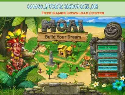 تصویر بنای روستا ی جدید در بازی Moai Build Your Dream