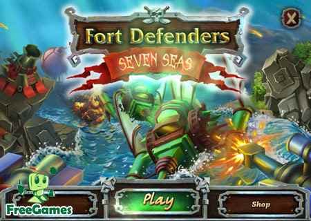 تصویر دانلود بازی دفاع دریایی Fort Defense Seven Seas