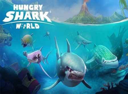 تصویر دانلود بازی Hungry Shark World دنیای کوسه های گرسنه برای اندروید