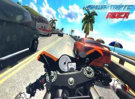 تصویر دانلود بازی Highway Traffic Rider موتور سواری در بزرگراه برای اندروید
