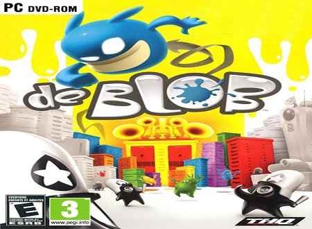 تصویر دانلود بازی de Blob نجات شهر رنگی برای کامپیوتر