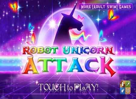 تصویر دانلود بازی Robot Unicorn Attack 3 حمله ربات تک شاخ 3