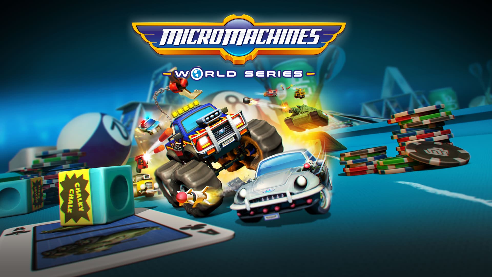 تصویر دانلود بازی Micro Machines World Series v1.0.4 مسابقات جهانی اتومبیل های کوچک برای کامپیوتر