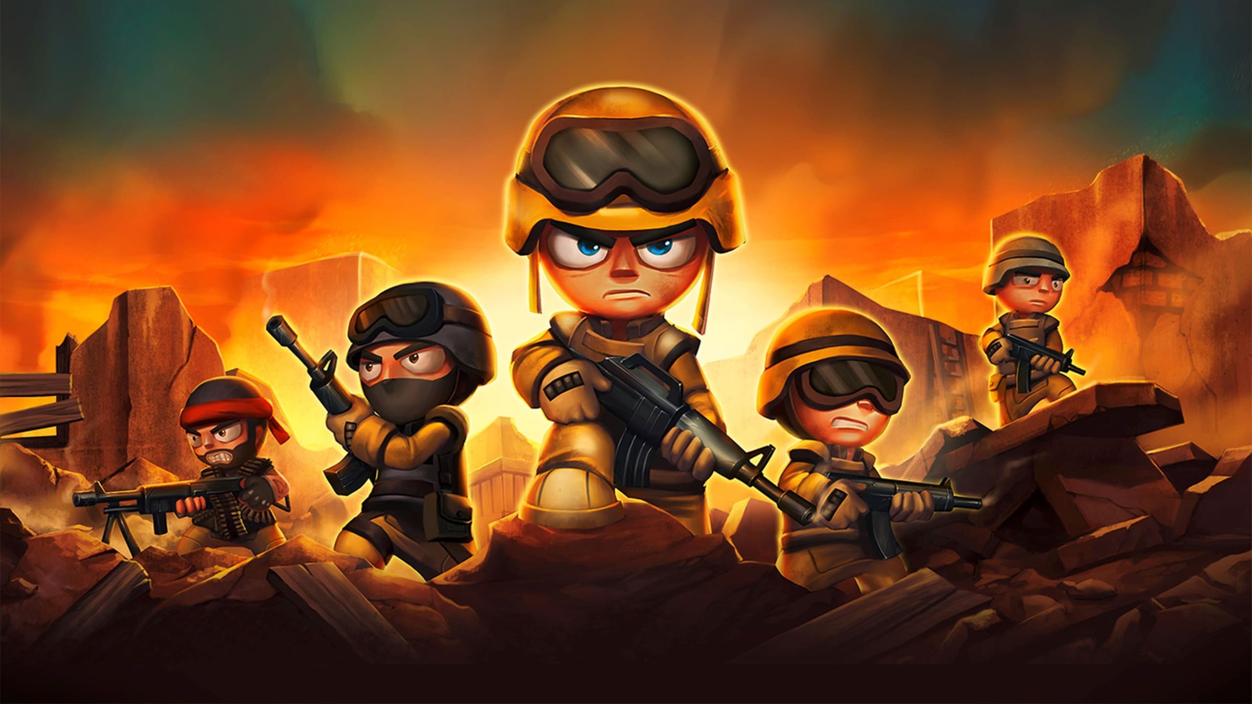 تصویر دانلود بازی Tiny Troopers 2 v1.1.3 سربازان کوچک 2 برای کامپیوتر
