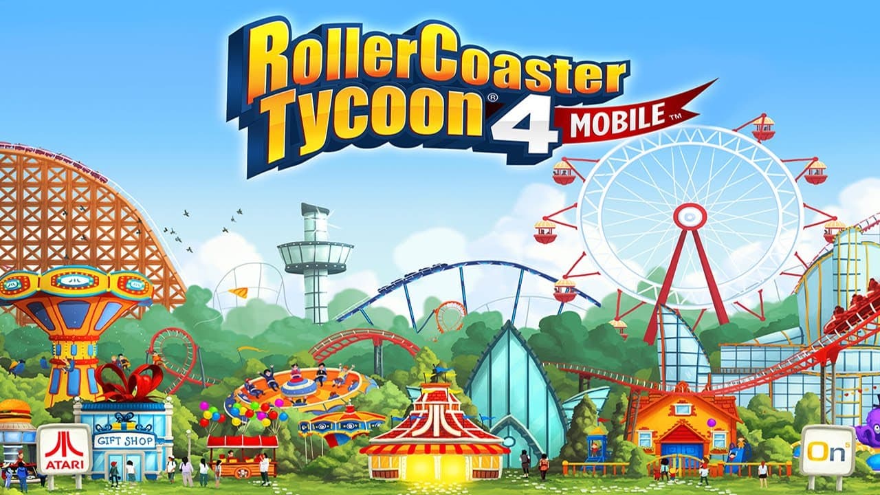 تصویر دانلود بازی RollerCoaster Tycoon 4 Mobile v1.13.5 برای اندروید