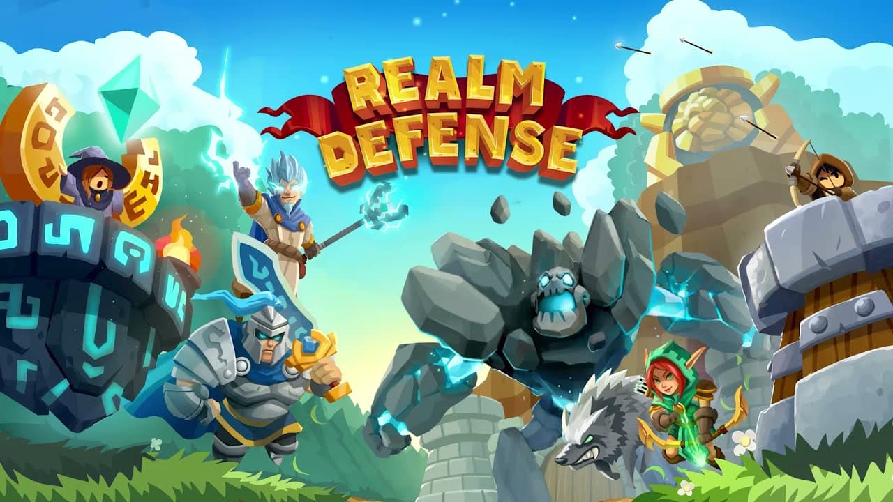تصویر دانلود بازی Realm Defense Hero Legends TD دفاع از قلعه برای اندروید