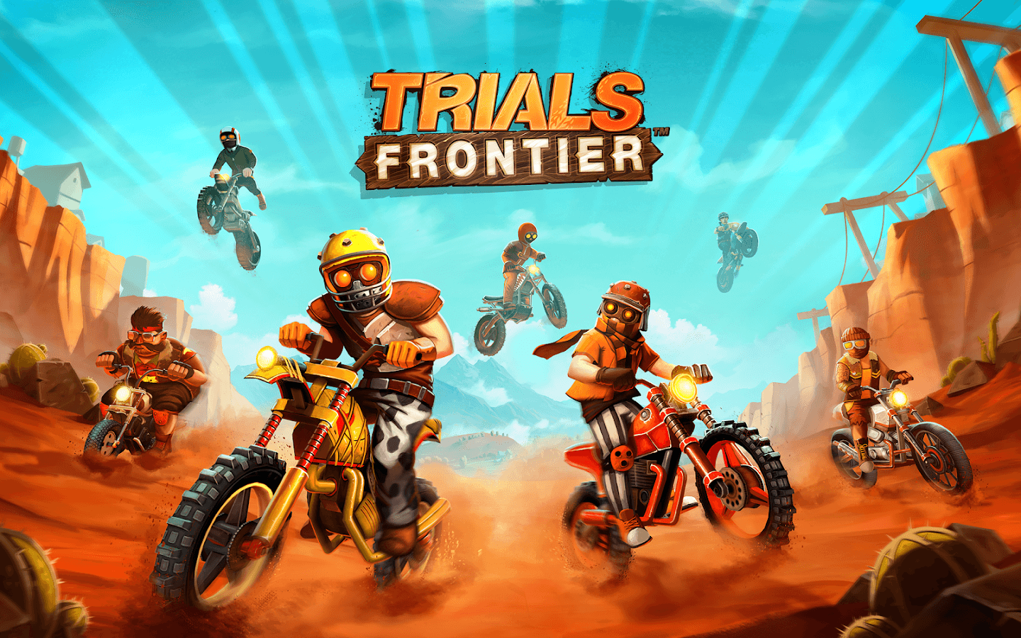 تصویر دانلود بازی موتور Trials Frontier – اندروید