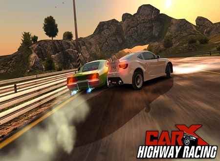 تصویر دانلود بازی CarX Highway Racing مسابقات ماشین سواری در بزرگراه ها برای اندروید