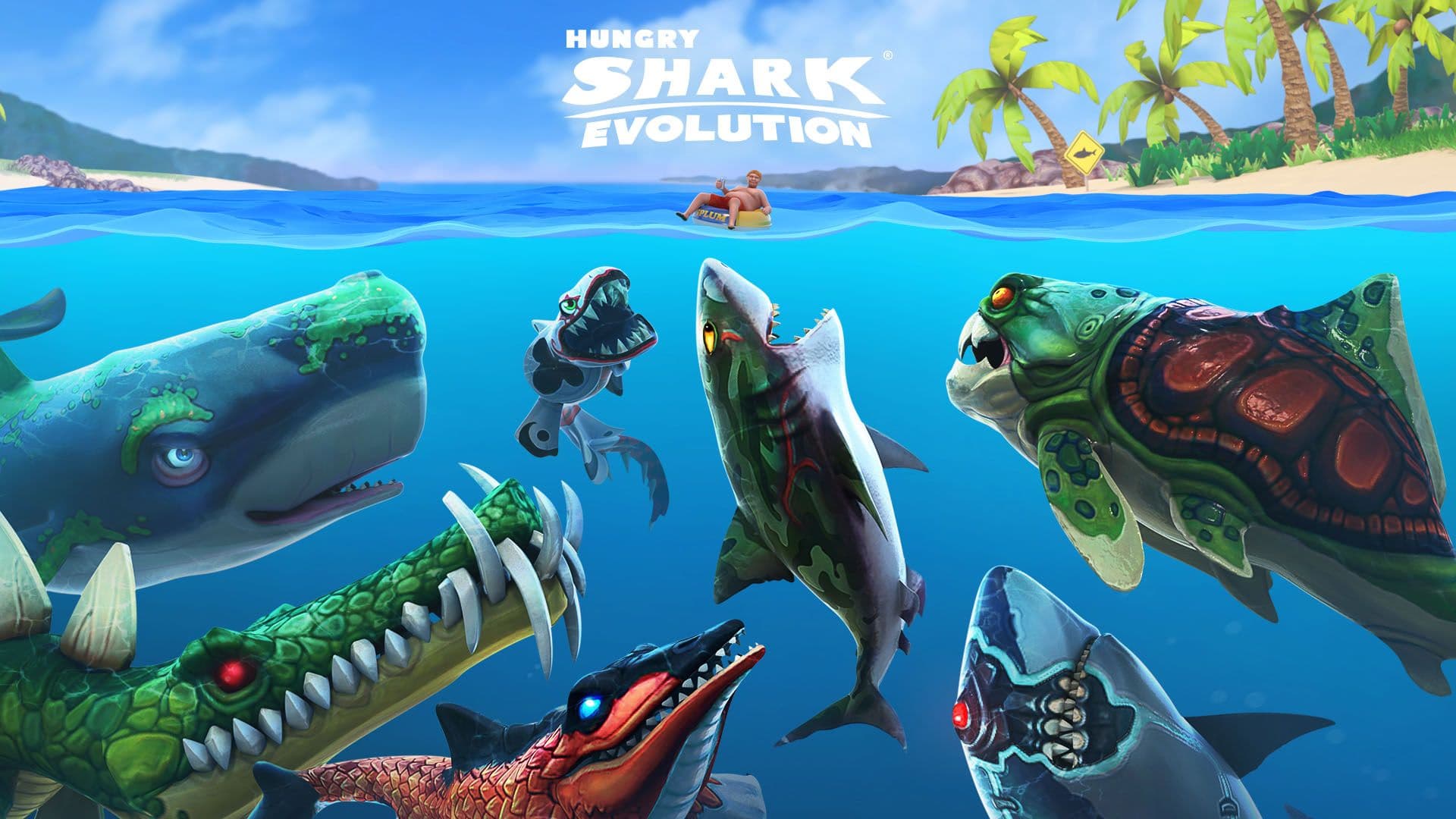 تصویر دانلود بازی Hungry Shark Evolution اندروید v(9.3.0)