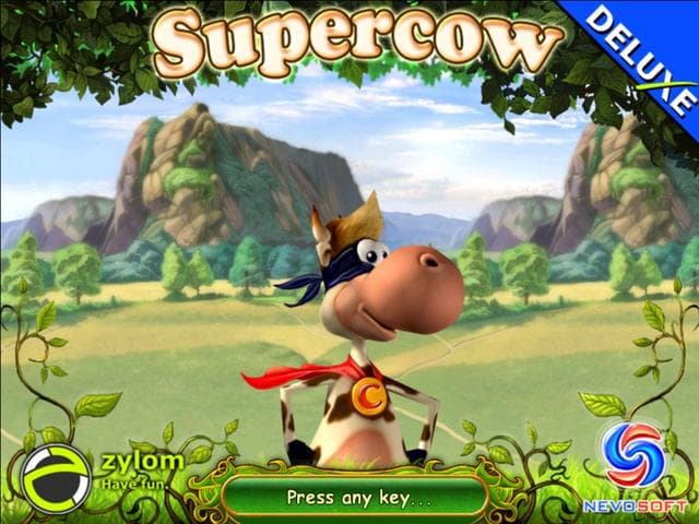 تصویر بازی کم حجم گاو قهرمان SuperCow PC Game