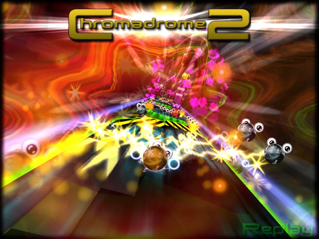 تصویر نهایت سرعت و هیجان در بازی Chromadrome 2