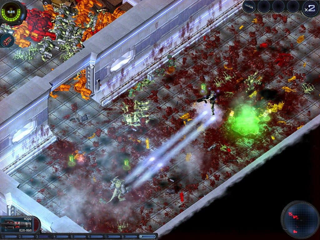 تصویر بازی تیراندازی به بیگانگان Alien Shooter Revisited