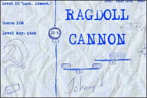تصویر دانلود بازی جذاب و اعتیاد آور Ragdoll Cannon کم حجم