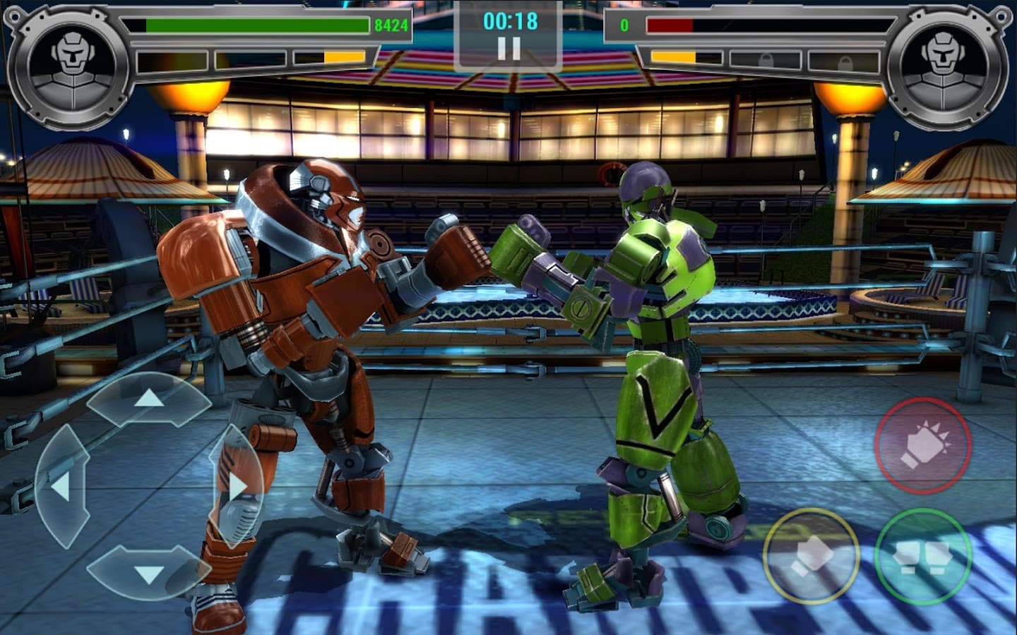 تصویر محتوای دانلود Real Steel Champions -بازی مبارز آهنی اندروید v 2.1.6