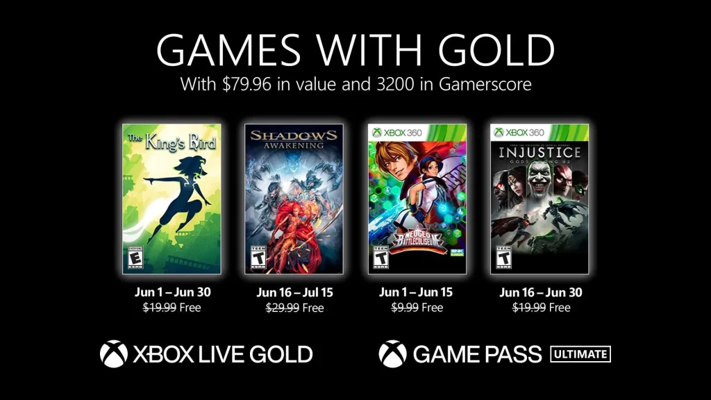 Xbox Games With Gold October 2021