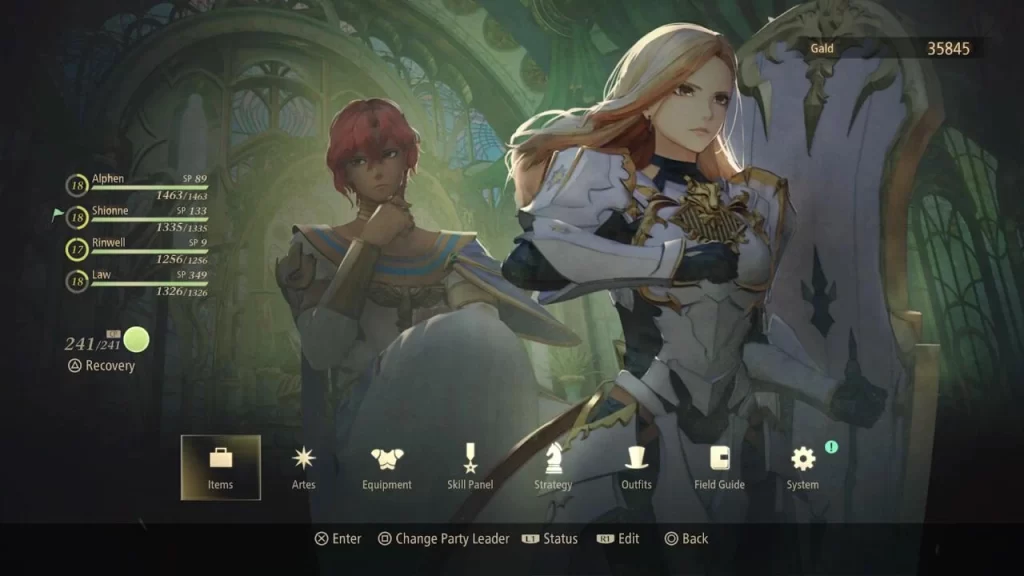 بهترینهای سال 2021: پسزمینه منوی Tales of Arise چگونه داستانی از خود نشان میدهد 3 Tales of Arise FreeGames02