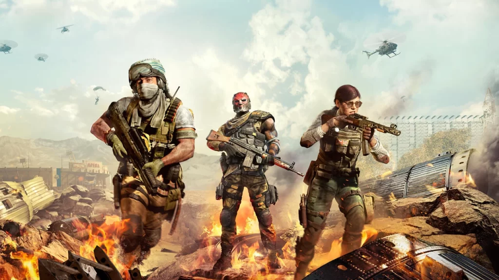 بهترین بازی های رایگان PS5 برای بازی در حال حاضر 4 callofdutywarzone FreeGames